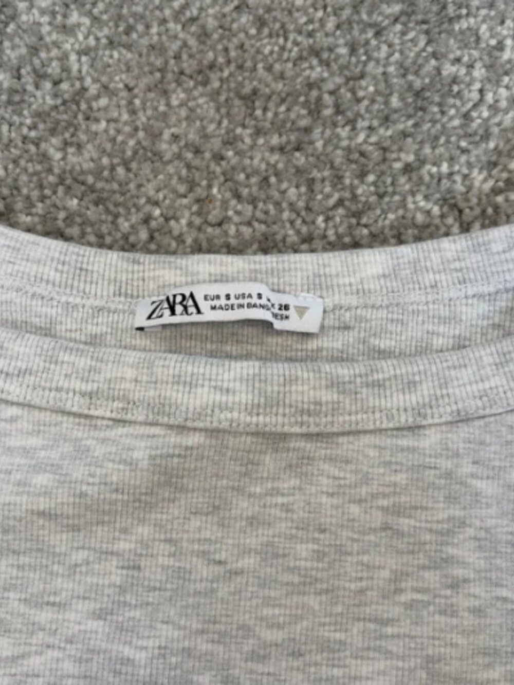 Zara white ribbed long sleeve top 🤍 - Picture 2 of 2